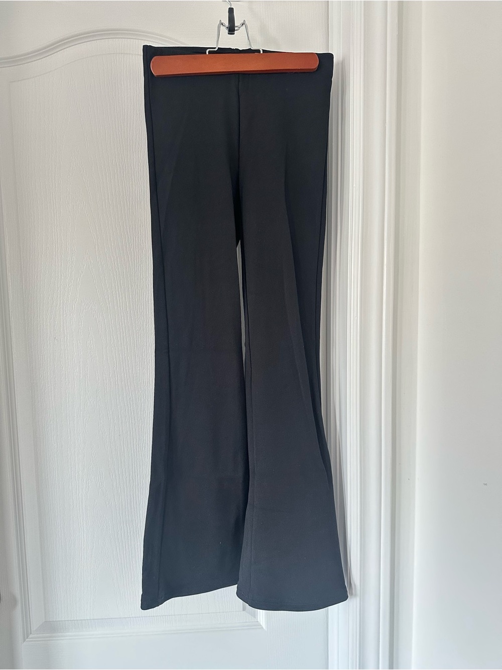 Wilfred Black Boot-Cut Flare Pants